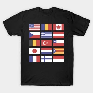Vexillology - World Countries Flag Lover Gift T-Shirt